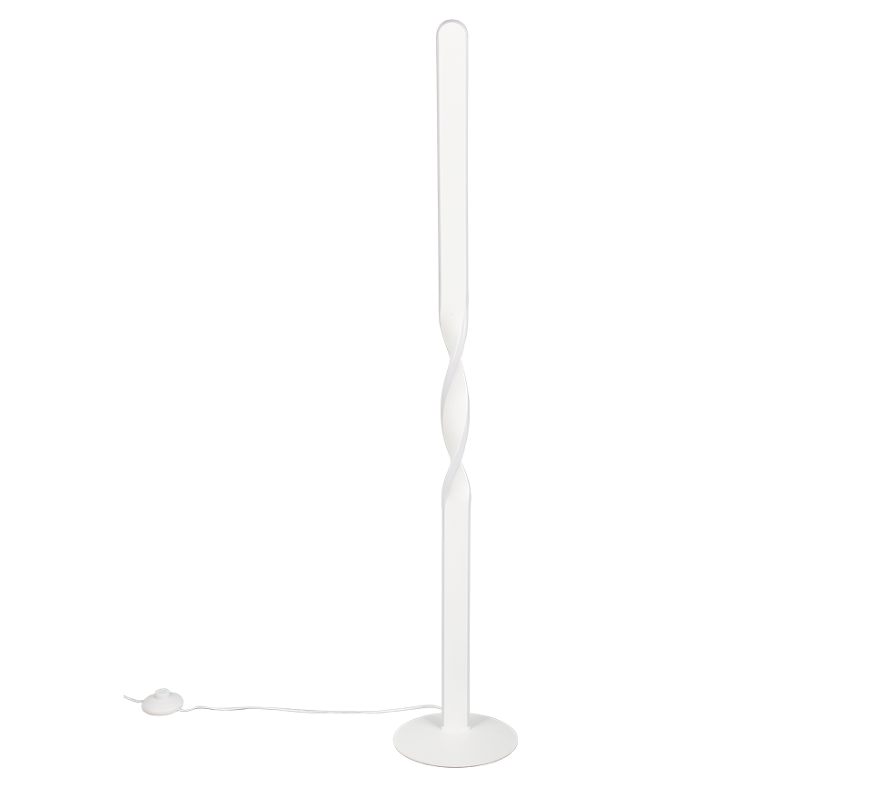 GINKO | Floor lamp | White mat | Metal
