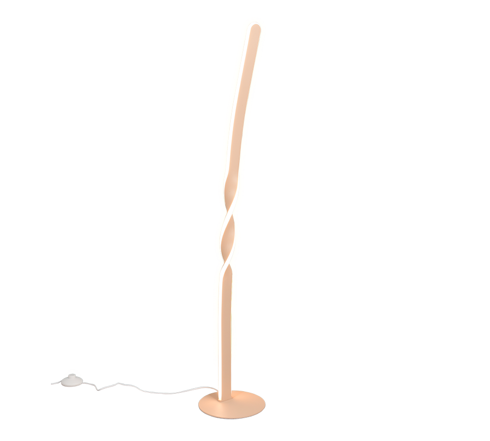 GINKO | Floor lamp | Sand | Metal