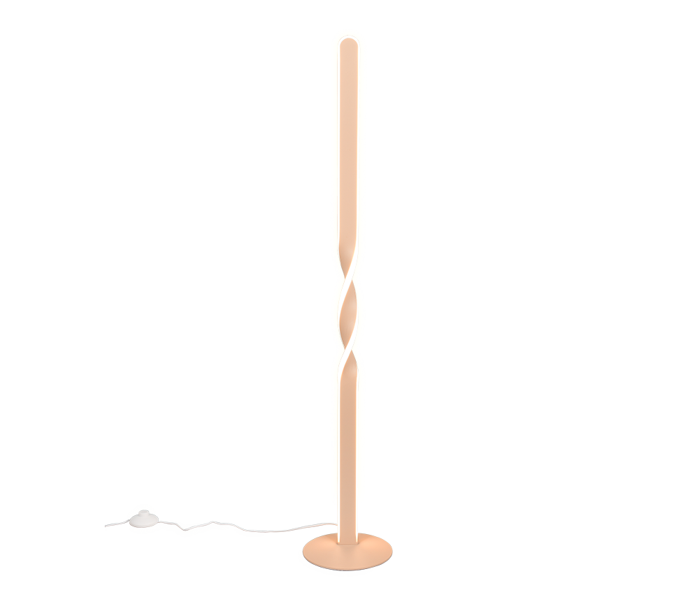 GINKO | Floor lamp | Sand | Metal