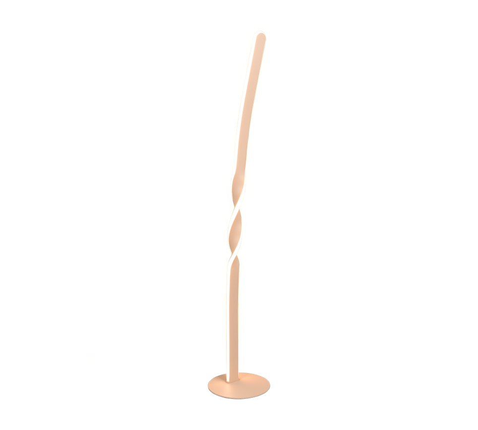 GINKO | Floor lamp | Sand | Metal
