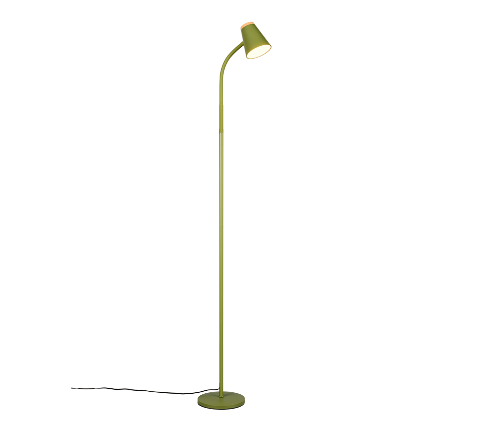 PONGO | Floor lamp | Green | Plastic