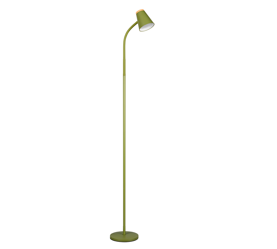 PONGO | Floor lamp | Green | Plastic