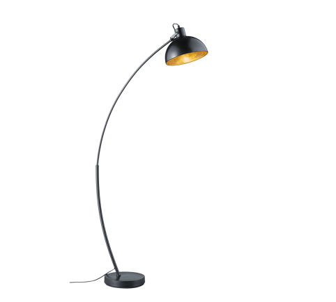 RECIFE | Floor lamp | Black mat | Metal