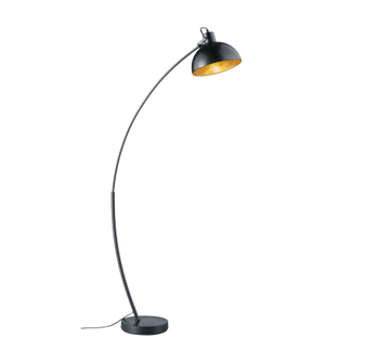 RECIFE | Floor lamp | Black mat | Metal