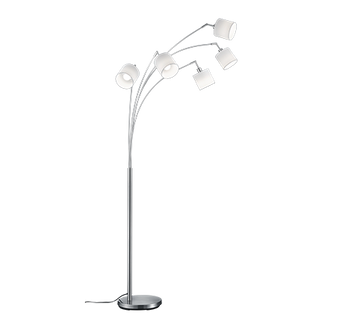 TOMMY | Floor lamp | Nickel mat | Metal