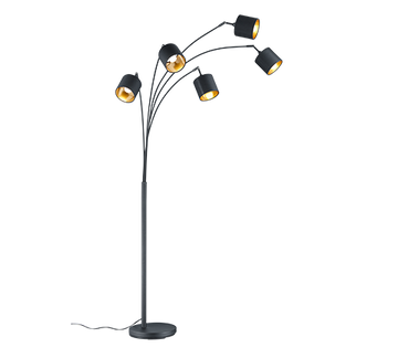 TOMMY | Floor lamp | Black mat | Metal