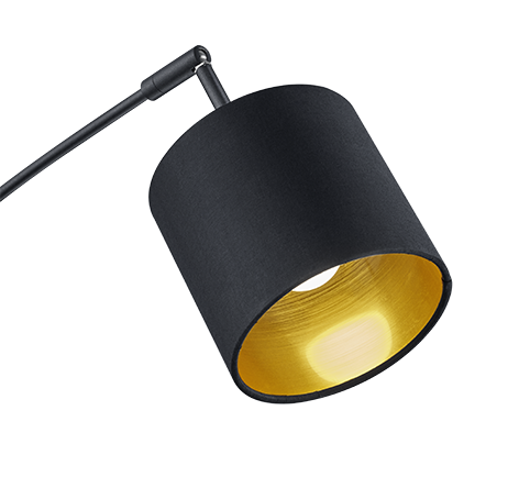 TOMMY | Floor lamp | Black mat | Metal