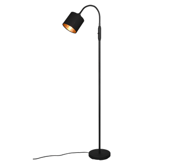 TOMMY | Floor lamp | Black mat | Metal