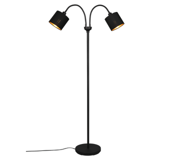 TOMMY | Floor lamp | Black mat | Metal