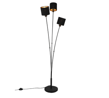 TOMMY | Floor lamp | Black mat | Metal