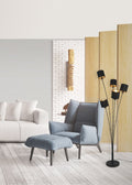 TOMMY | Floor lamp | Black mat | Metal