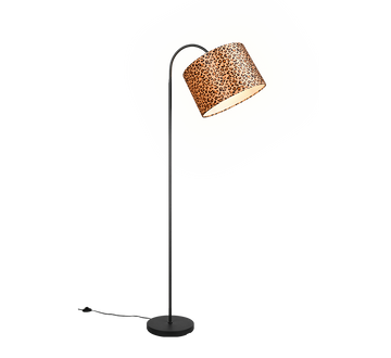 PARDINA | Floor lamp | Black mat | Metal