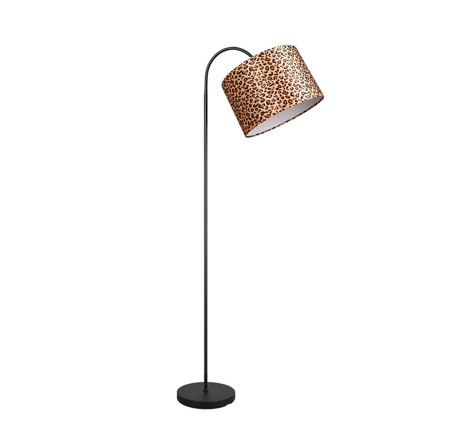 PARDINA | Floor lamp | Black mat | Metal