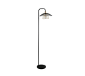 LAURIS | Floor lamp | Black mat | Metal