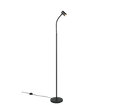 TARYN | Floor lamp | Black mat | Metal