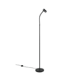 TARYN | Floor lamp | Black mat | Metal