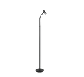 TARYN | Floor lamp | Black mat | Metal