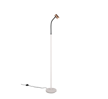 TARYN | Floor lamp | Coffee | Metal