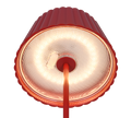 SUAREZ | Floor lamp | Red | Metal