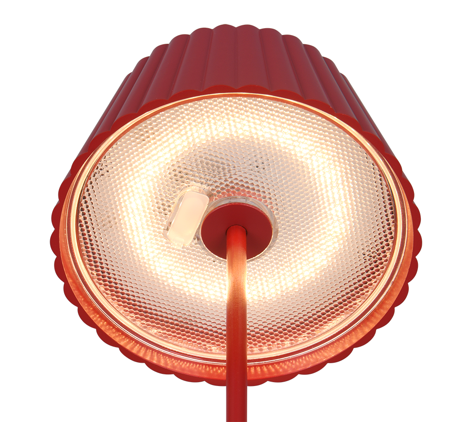 SUAREZ | Floor lamp | Red | Metal