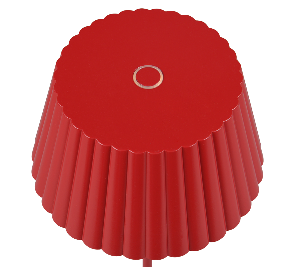 SUAREZ | Floor lamp | Red | Metal
