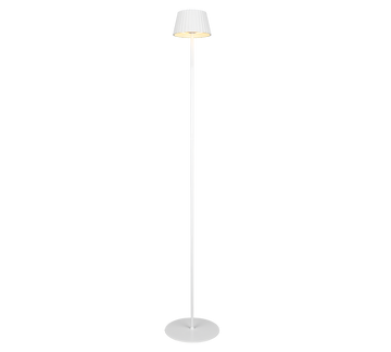 SUAREZ | Floor lamp | White mat | Metal