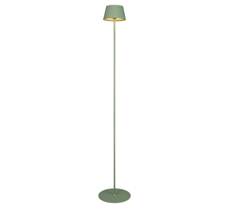 SUAREZ | Floor lamp | Pistaziengrün | Metal