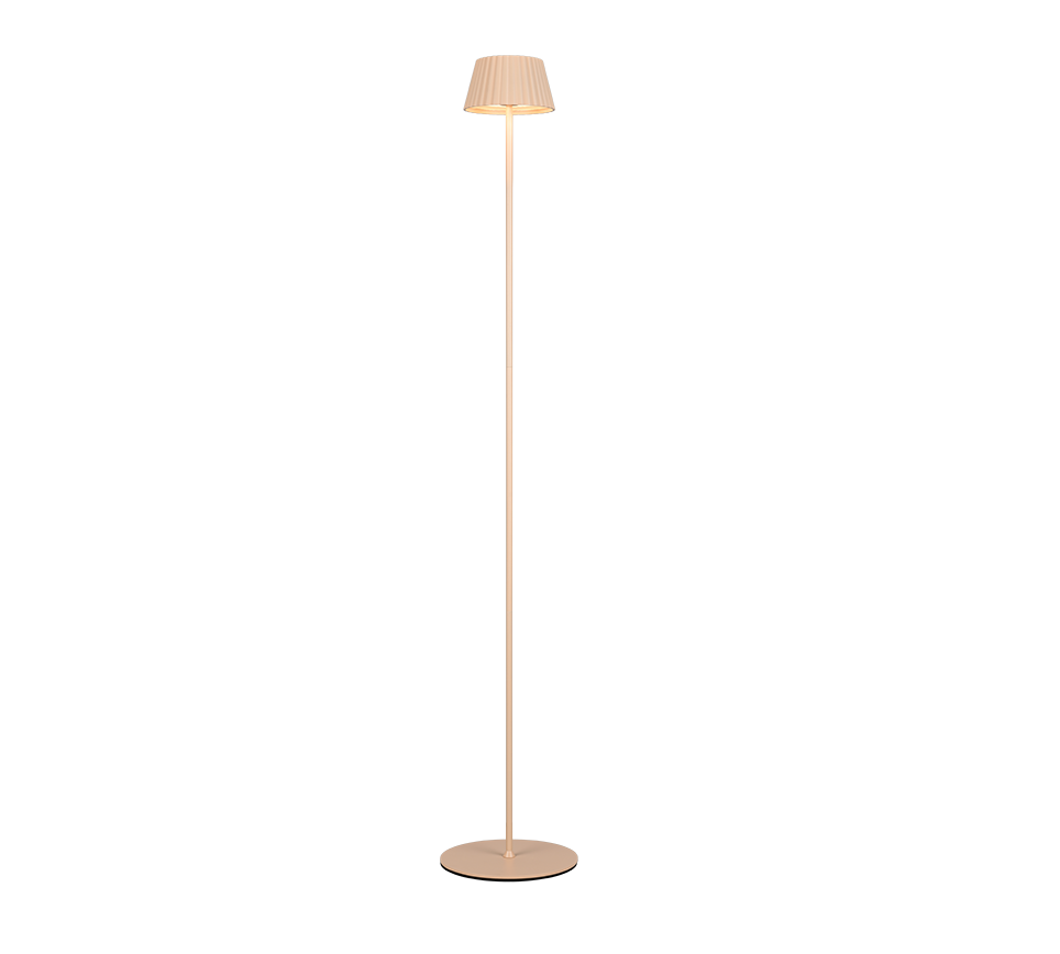 SUAREZ | Floor lamp | Sand | Metal