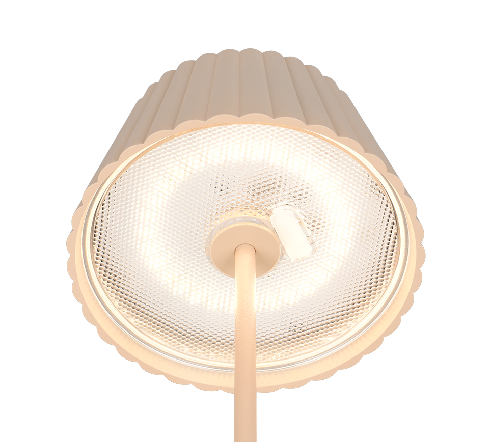 SUAREZ | Floor lamp | Sand | Metal