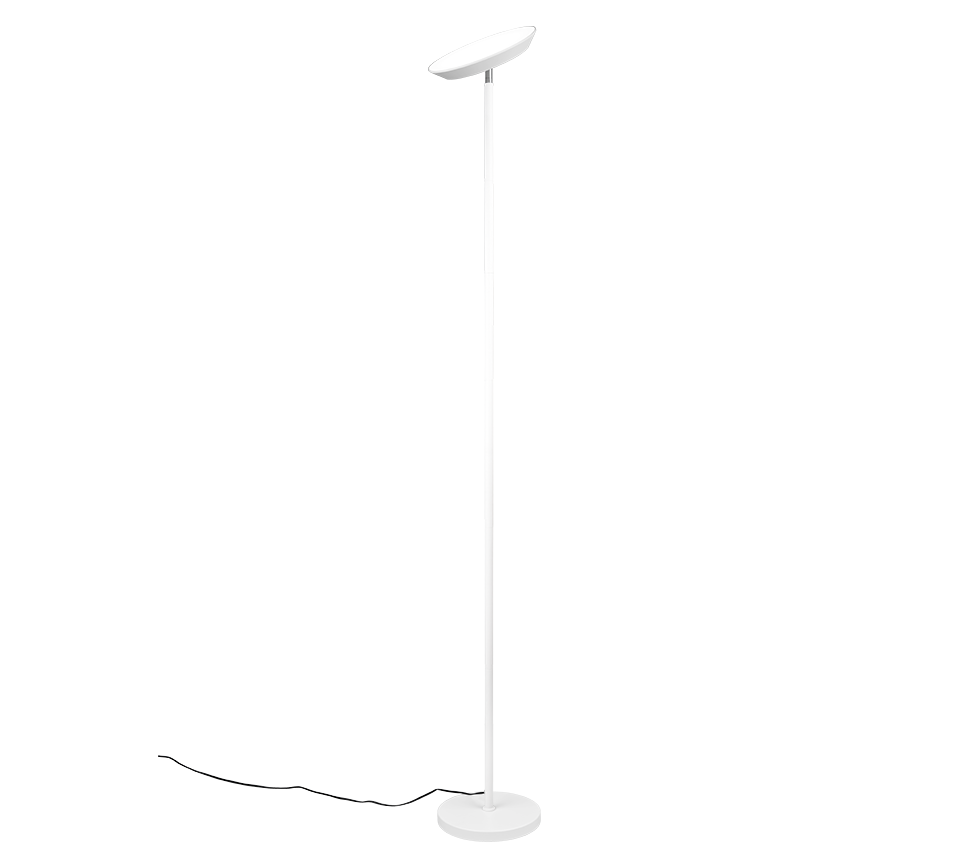 SPECTER | Floor lamp | White mat | Metal