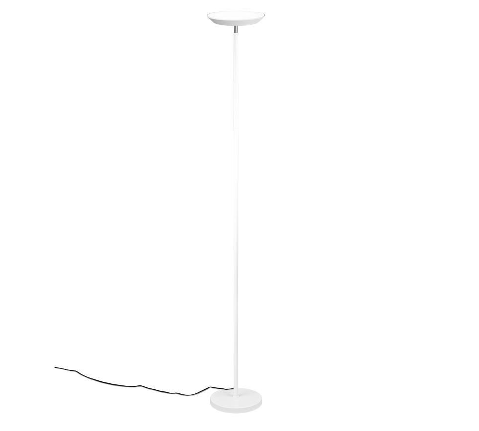 SPECTER | Floor lamp | White mat | Metal