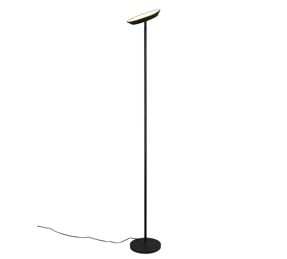 SPECTER | Floor lamp | Black mat | Metal