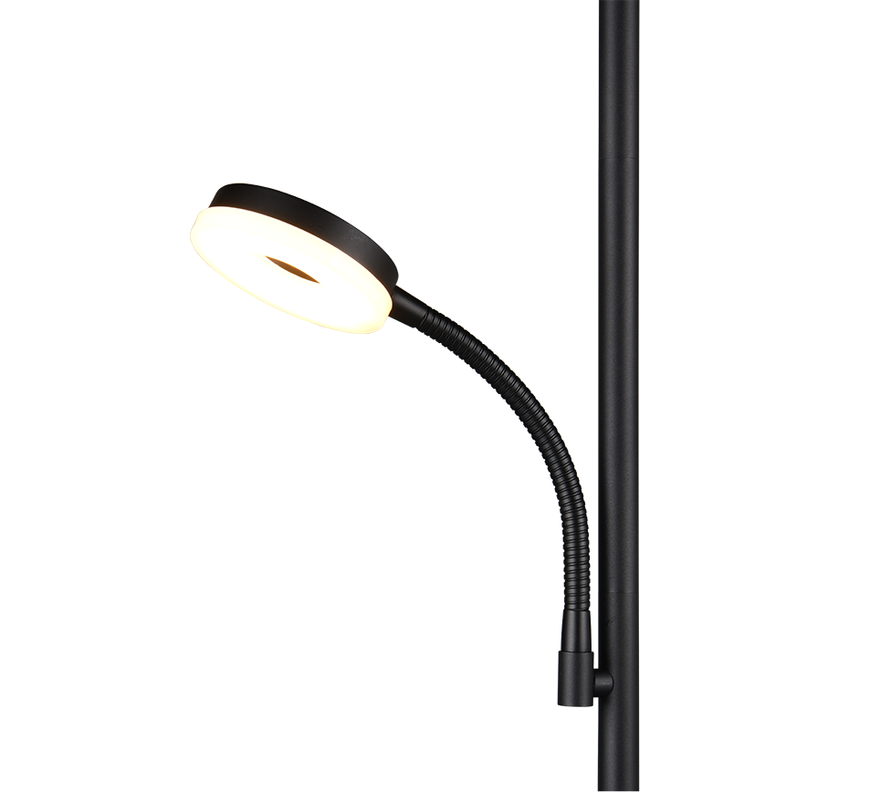 SPECTER | Floor lamp | Black mat | Metal