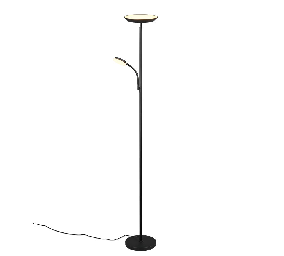 SPECTER | Floor lamp | Black mat | Metal