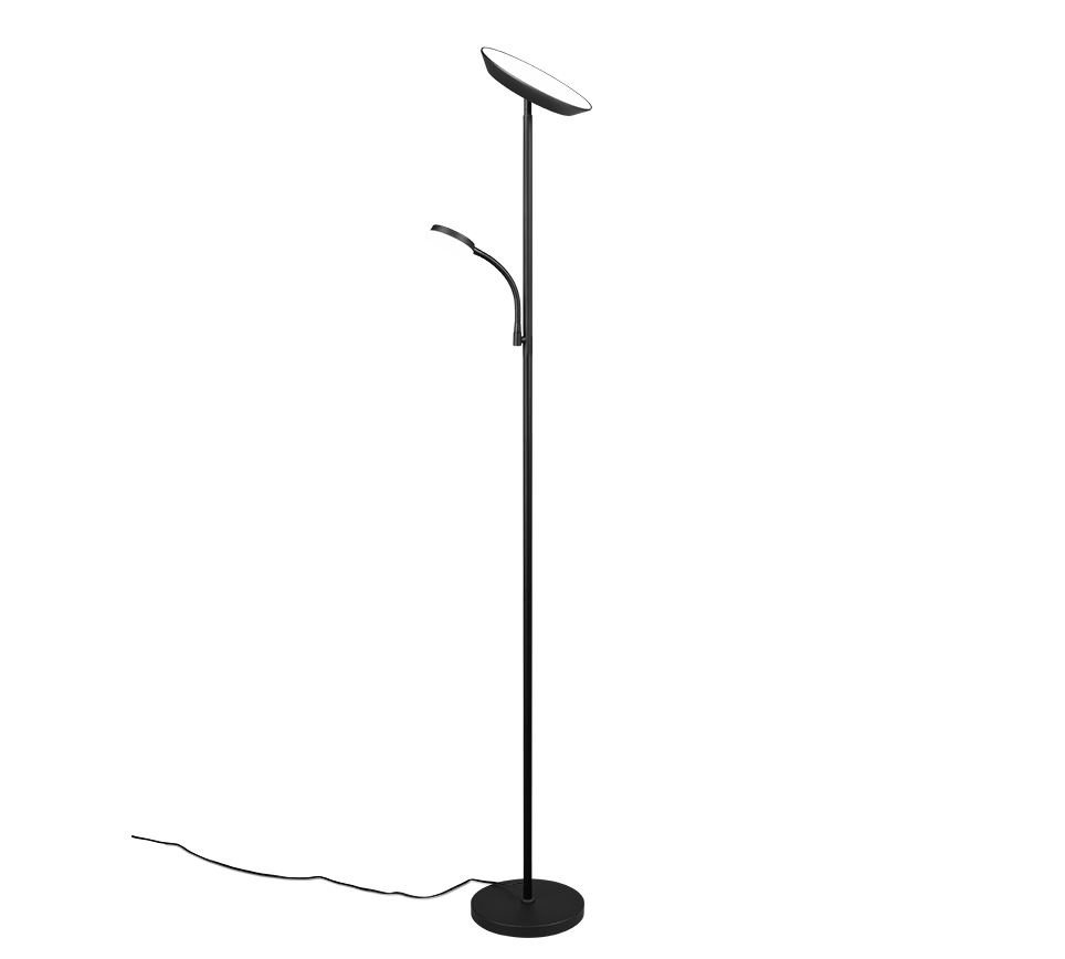 SPECTER | Floor lamp | Black mat | Metal