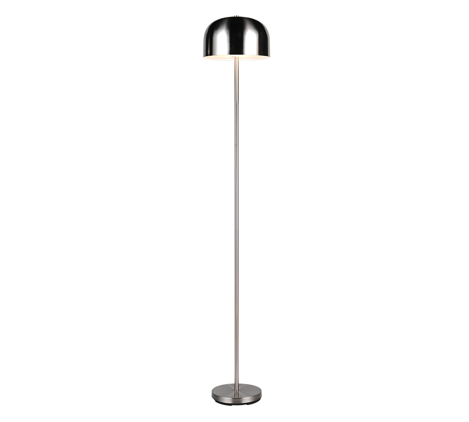 JEFF | Floor lamp | Nickel mat | Metal