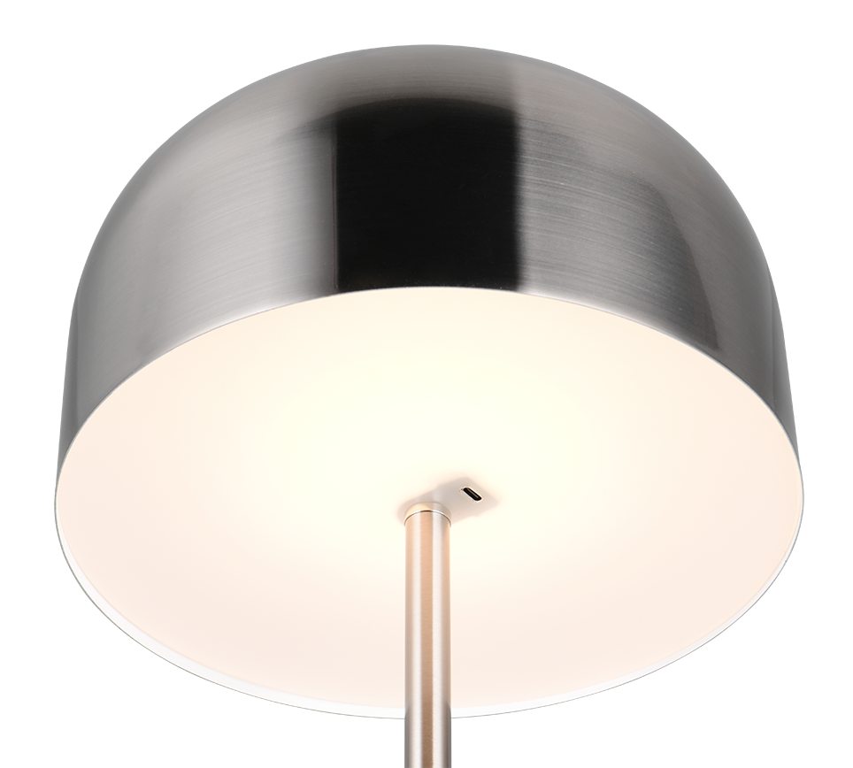 JEFF | Floor lamp | Nickel mat | Metal