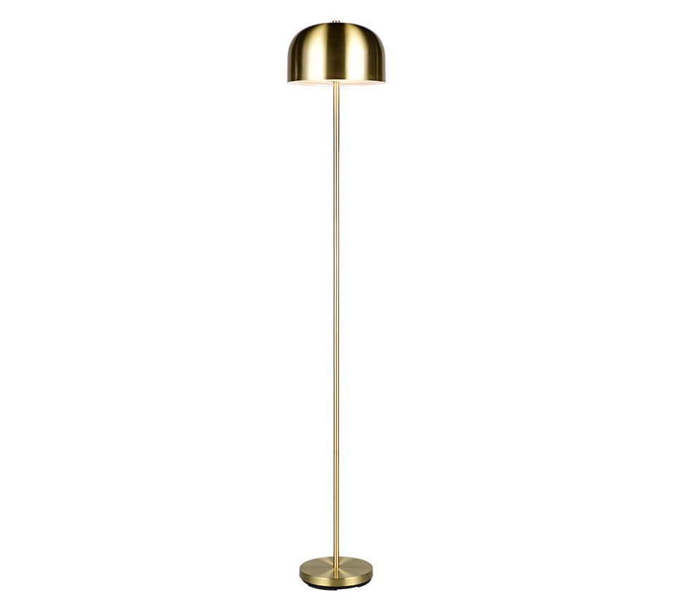 JEFF | Floor lamp | Brass mat | Metal