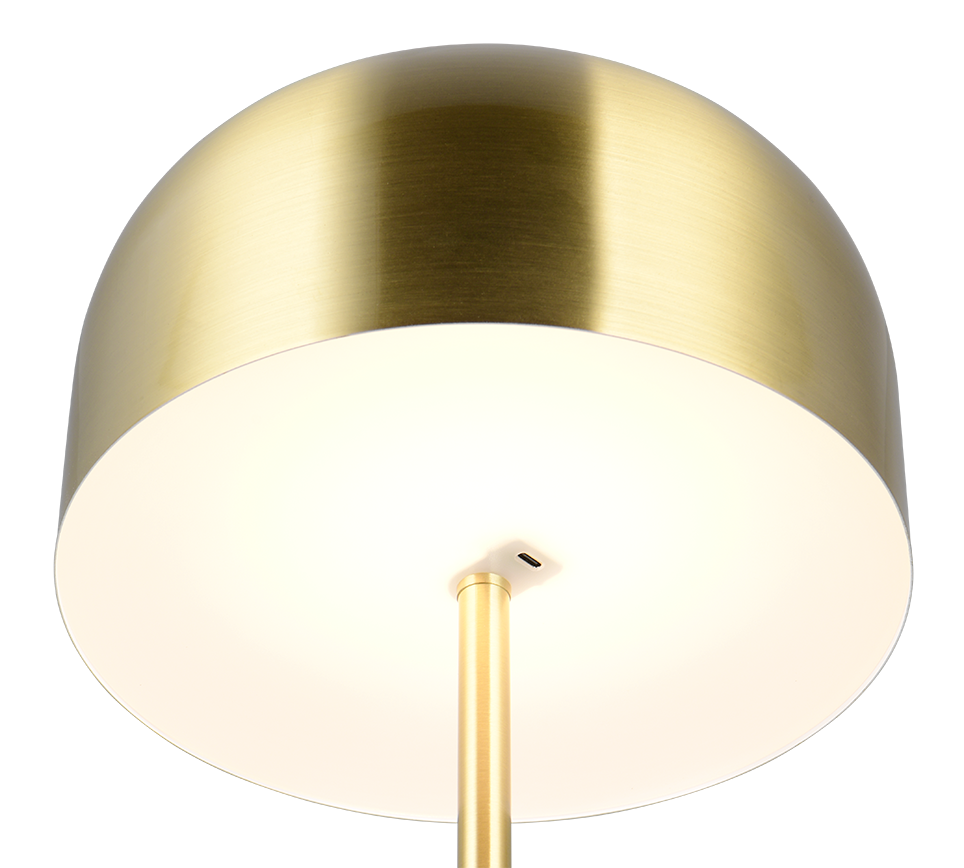 JEFF | Floor lamp | Brass mat | Metal