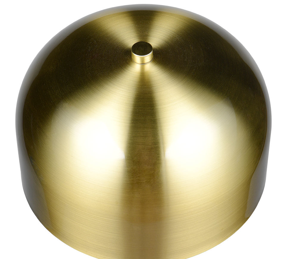 JEFF | Floor lamp | Brass mat | Metal