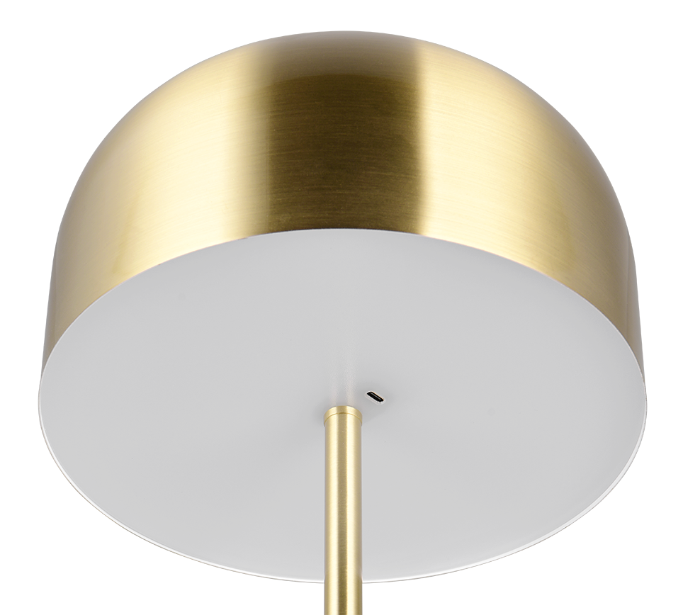 JEFF | Floor lamp | Brass mat | Metal