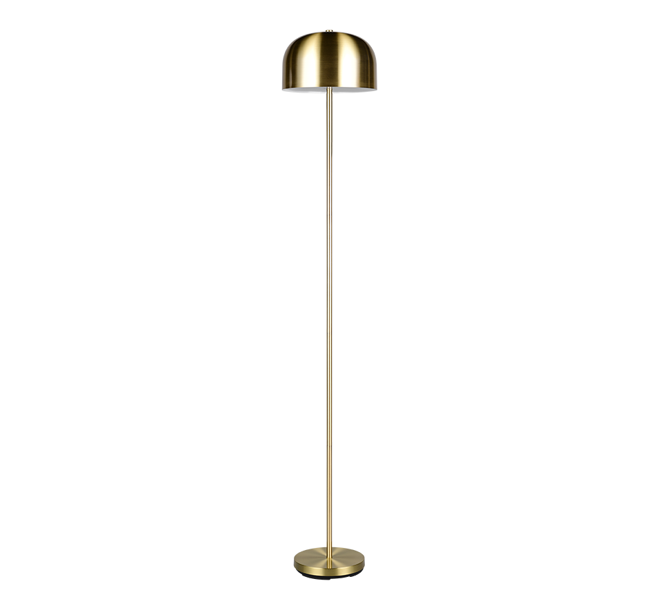 JEFF | Floor lamp | Brass mat | Metal