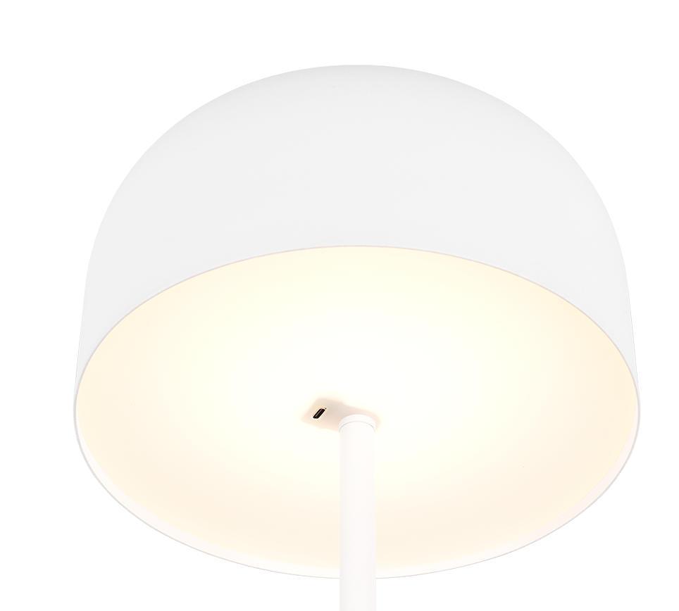 JEFF | Floor lamp | White mat | Metal