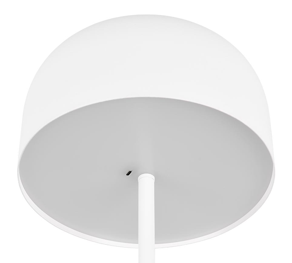 JEFF | Floor lamp | White mat | Metal
