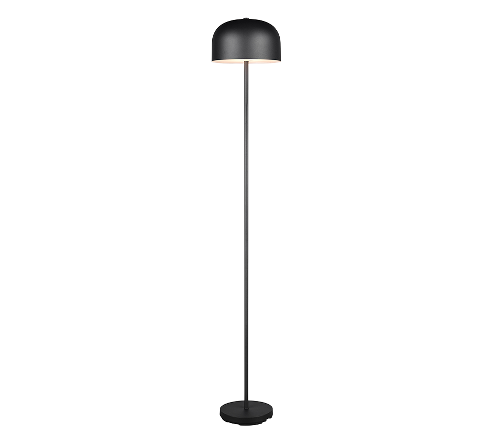 JEFF | Floor lamp | Black mat | Metal