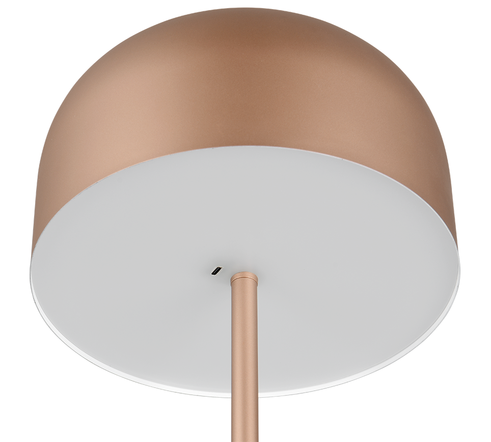 JEFF | Floor lamp | Coffee | Metal