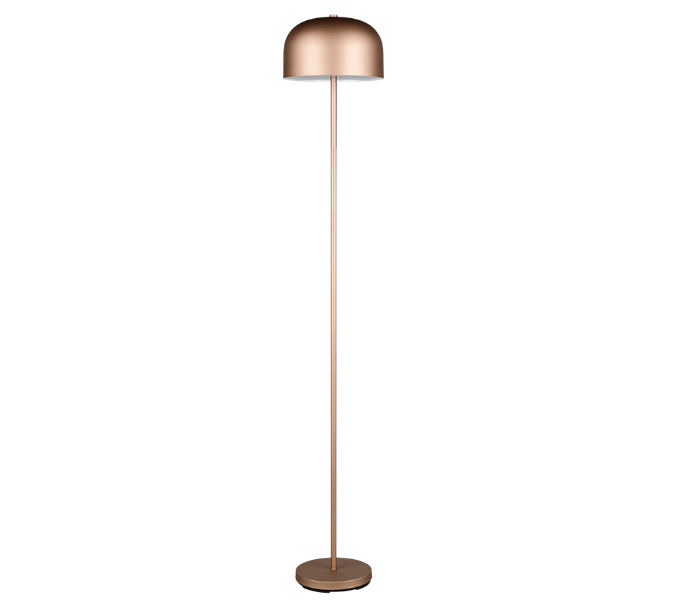 JEFF | Floor lamp | Coffee | Metal