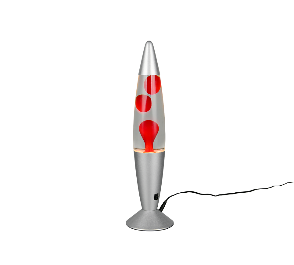 VESUV | Lava lamp | Transparent clear | Glass