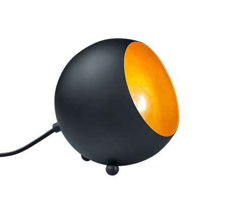 BILLY | Table lamp | Black mat | Metal