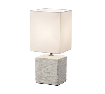 PING | Table lamp | Antique white | Ceramic